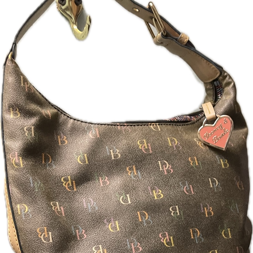 Dooney & Bourke Multicolor Monogram Hobo Bag